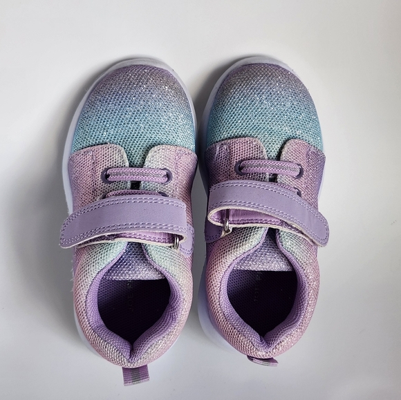Velcro Infant Shoes, Size 5, Unicorn/Rainbow color, Joe Fresh, Baby sneakers - Picture 3 of 5